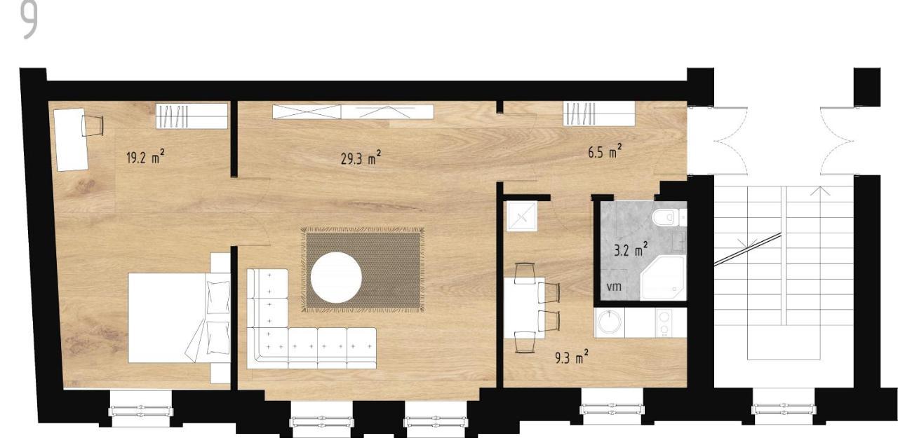 Gourmet Storie'S Ap 68Sqm Renovated Free Parking Lejlighed Riga Eksteriør billede